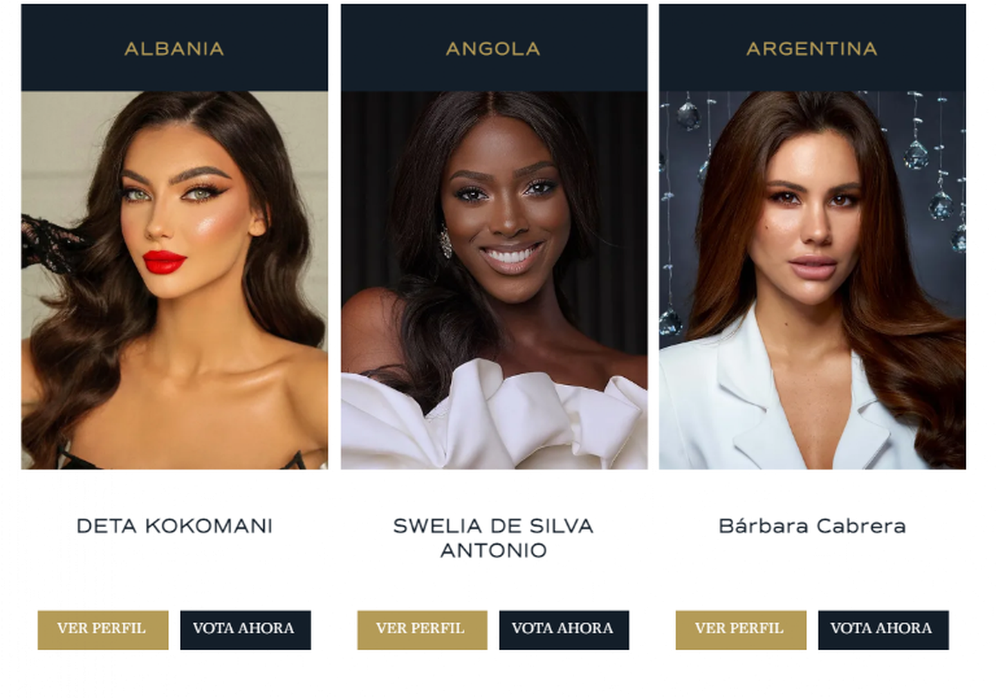 Cómo votar por las candidatas a reinas de Miss Universo 2022 Latfan