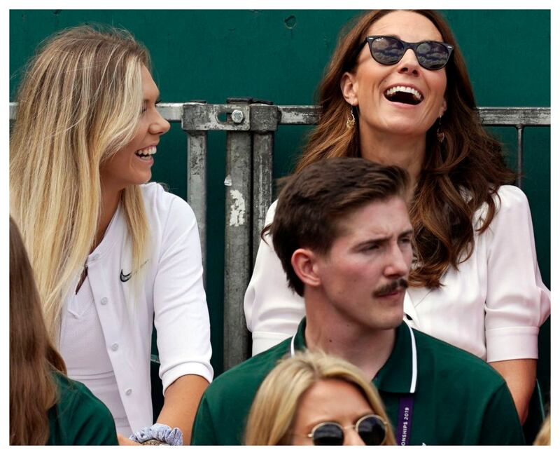 La tenista Katie Boulter compartió una alegre velada con Kate Middleton en Wimbledon.